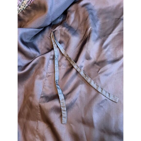 Lee Won Jae Blazer Jacket Women’s M-L Vintage Tailored 3/4 Sleeve 80’s Vintage - Picture 6 of 8